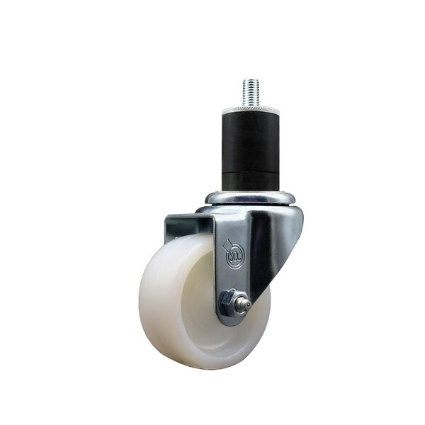 3'' Nylon Wheel Swivel 1-3/4'' Expanding Stem Caster